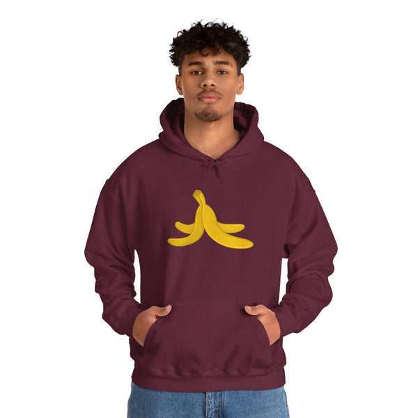 Banana Peel Unisex Hooded Sweatshirt